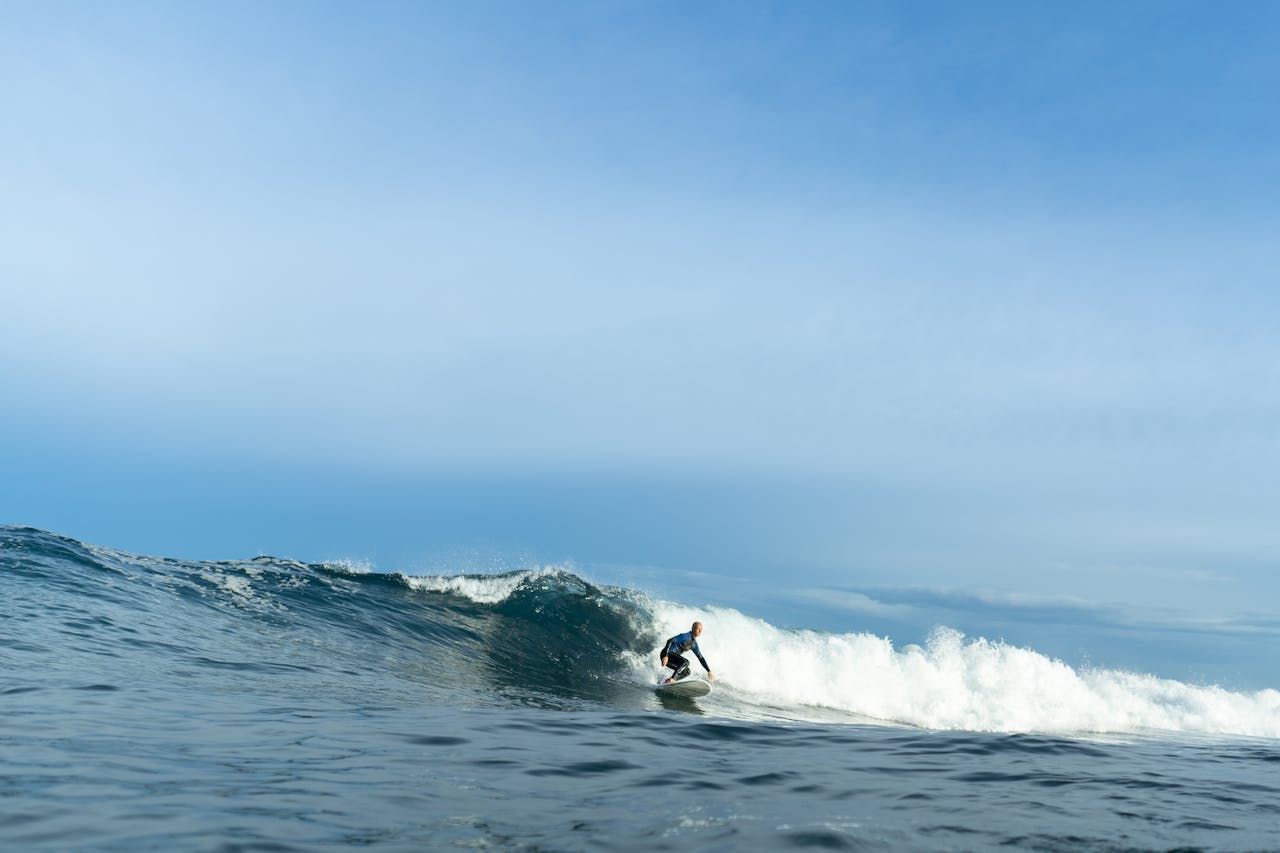 who-we-are Experience the thrill of surfing at Bronte Beach with vibrant ocean waves and sunny skies.